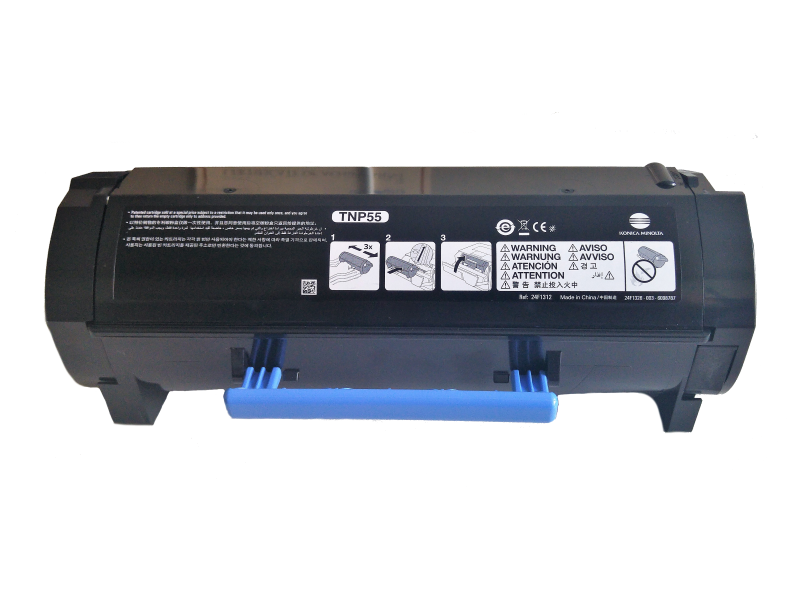 Čierny toner vratný TNP-55 pre bizhub 3602P (15000 strán)