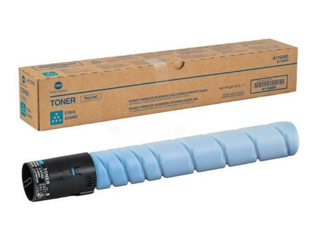 Toner azúrový Konica Minolta TN-319C pre bizhub C360