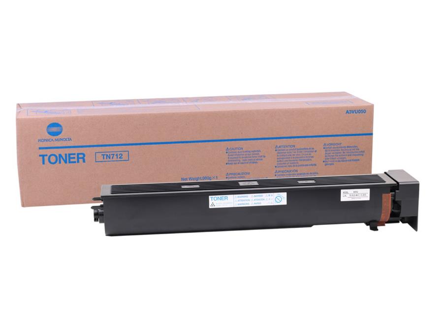 Toner čierny TN-712 pre bizhub 654 / 654e / 754 / 754e / PRO 754 / PRO 754e (40800 stran)