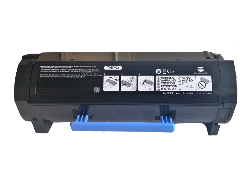 Čierny toner vratný TNP-53 pre Konica Minolta bizhub 4702P (25000 strán)