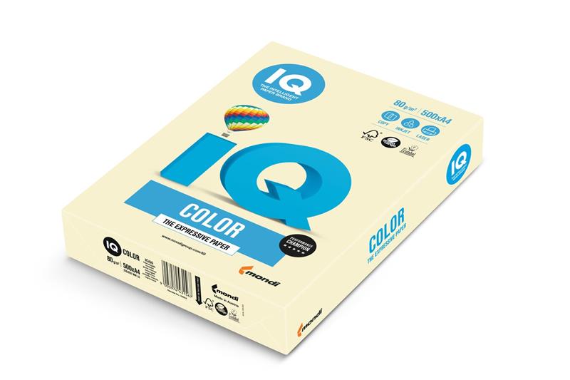 Papier IQ color A3 80g vanilkový