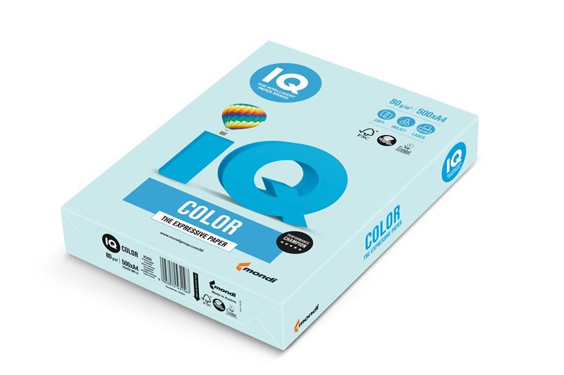Papier IQ color A3 80g modrý