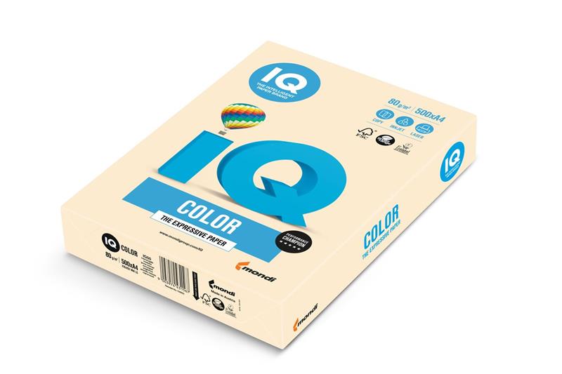 Papier IQ color A3 80g krémový
