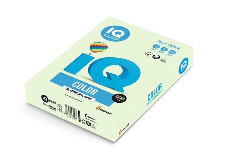 Papier IQ color A3 80g zelený