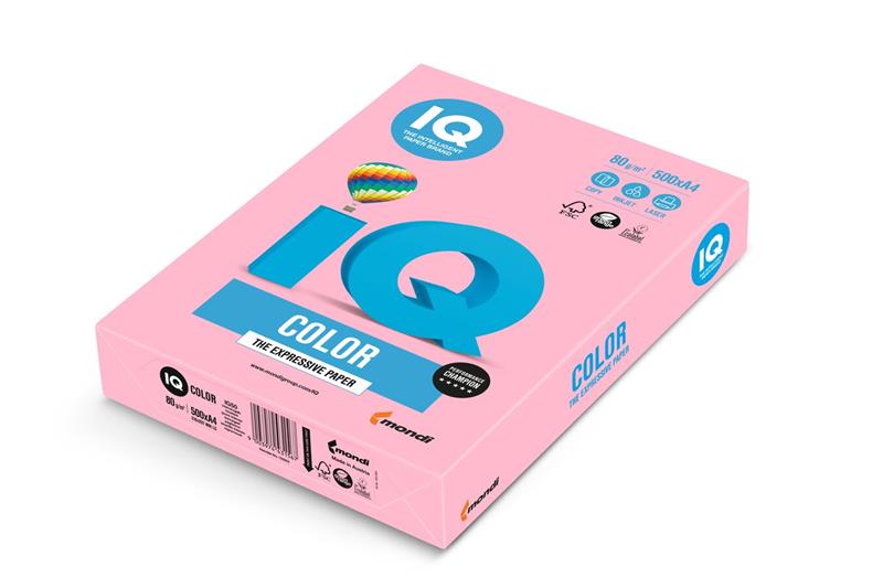 Papier IQ color A3 80g flamingo