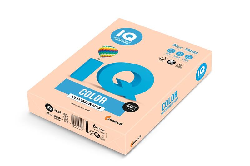 Papier IQ color A3 80g lososový